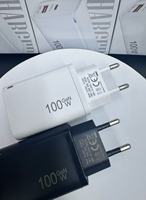 Chargeur GaN à charge rapide, double port USB-A/Type-C, compatible avec iPhone Pro Max, Samsung et ordinateur portable