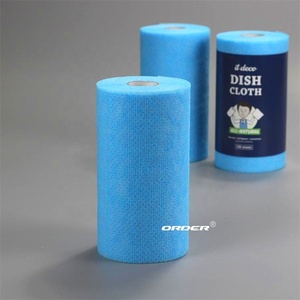 خرق مسح سحرية يابانية رائجة لعام 2023 للاستخدام مرة واحدة، قماش تنظيف، أدوات مطبخ، غسيل من البولي بروبيلين - Product Image 3