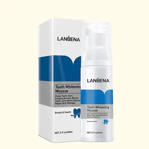 LANBENA, мусс для отбеливания зубов, жидкость для полоскания рта, свежее дыхание, мусс для чистки зубов, другие аксессуары для отбеливания зубов SS