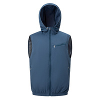 Vêtements de travail d'été, veste de refroidissement 5-24v DC, veste climatisée, résistante aux UV, ventilateur de refroidissement AC sans balais, gilet de refroidissement