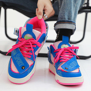 Scarpe da Skate Alte da Uomo Primavera 2025, Sneakers Casual con Lacci - Product Image 4