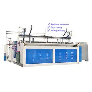 1880 automatic non woven fabric kitchen towel lazy rags rewinding cutting machine with punching perforating and embossing
