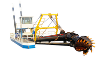 Cutter Dredger River Sea Machine Machines minières Mini drague pour navire d'aspiration de sable de navires d'or