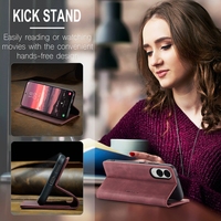 Caseme 0flip PU مع محفظة مغناطيسية ، 13 واقية لسامسونج غالاكسي S25 Edge S25 Ultra
