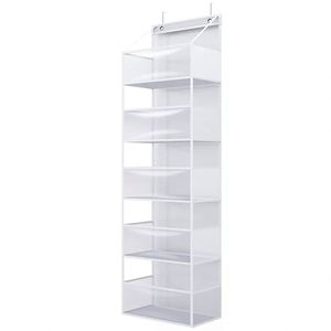2026 Simple Durable Hanging Wall Mounted Wardrobe Bedroom <b>Storage</b> Hanging Organizer With Mesh Pocket Organizador - Product Image 1