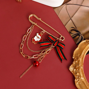 Trung Quốc Chất Lượng Cao Kẽm Hợp Kim Kim Loại Thủ Công Mỹ Nghệ Cho Lưu Niệm Giáng Sinh Dễ Thương Men Phù Hiệu Tùy Chỉnh Trâm Kim Loại <span class=keywords><strong>Pin</strong></span> - Product Image 5