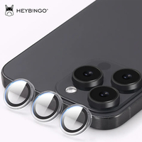 Film de protection d'objectif de caméra de téléphone portable en verre trempé pour Iphone 16 15 14 13 12 11 Pro Max Camera 9h Lens Protector