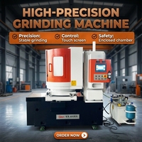 Meuleuse de surface horizontale CNC de haute précision MGP73 avec table rotative à pression statique pour plaquettes de silicium, verre et céramiques