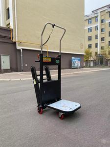 600KG 400KG 300KG capacité de Machine d'escalade d'escalier électrique plate-forme en acier pliable Type de chenille chariot élévateur <span class=keywords><strong>transport</strong></span> de remise - Product Image 6