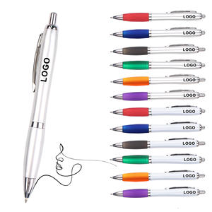 Оптовая продажа, бестселлер, стилус с резиновым зажимом для рекламы, офисный подарок - Product Image 1