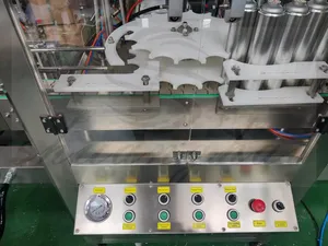 Điện plc-điều khiển năng suất cao cbnumb LPG gas phun Aerosol Dispenser Máy chiết rót cho nước giải khát dây chuyền sản xuất - Product Image 2