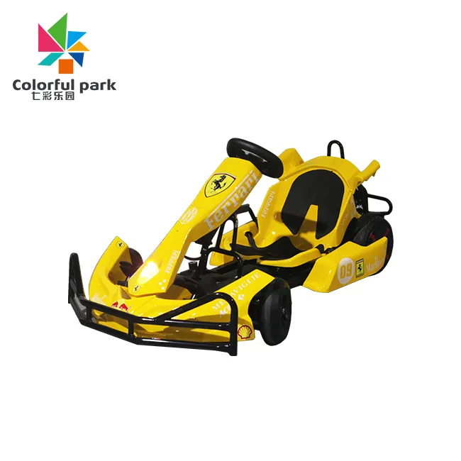 Renkli Park yeni seyahat aracı go-kart çocuk elektrikli araba dört tekerlekli drift araba