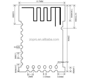 JDY-41 2.4G Wifi <b>Wireless</b> Serial Port Module 2.4G Remote <b>Control</b> <b>Switch</b> Transparent Transmission Onboard Antenna - Product Image 6