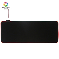 Rgb Led Gloeiende Muismat Groot Verleng Led Met Kleurrijke Verlichtingsmodellen Antislip Lichtgevende Spelmat
