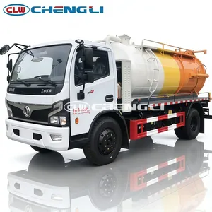 รถบรรทุกถังสุญญากาศ 8000 ลิตร Dongfeng HOWO รถดูดสิ่งปฏิกูลแบบกำหนดเอง รถบรรทุกถังเก็บมูลสัตว์ 4x2 สำหรับกำจัดขยะ ลดราคาพิเศษ - Product Image 4