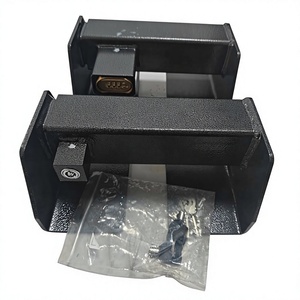 Heavy Duty Steel Container Door Lock with Adjustable Vertical <b>Bar</b> and Keys for Cargo <b>Security</b> - Product Image 1