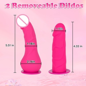 Strap on Dildo Mainan Seks Dewasa yang Dapat Dipakai, <span class=keywords><strong>Harness</strong></span> Silikon Lembut dengan Dildo Anal Realistis yang Dapat Dilepas untuk Pemula - Product Image 2