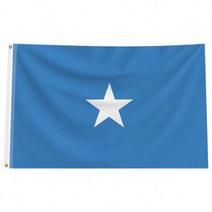 ขายส่งจากโรงงาน ธงโซมาเลีย ขนาด 3x5 ฟุต (90x150 ซม.) ผลิตจากโพลีเอสเตอร์ 100% เป็นมิตรกับสิ่งแวดล้อม พิมพ์ลายดิจิทัลตามสั่ง สำหรับงานอีเว้นท์ - Product Image 1