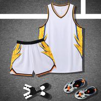 Conjunto de Camiseta y Pantalones Cortos de Baloncesto Personalizados, Sin Mangas, de una Sola Capa, de Poliéster, de Secado Rápido, Transpirable, para Hombres y Jóvenes, Uniforme de Torneo