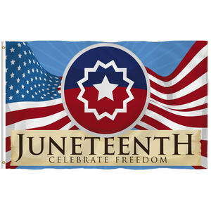 علم حديقة شهر التاريخ الأسود، علم أفريقي أمريكي، علم جونستينث - Product Image 2