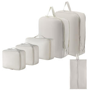 Ensemble de sacs de rangement pour bagages rose à poignée souple Produit numérique Sacs de <span class=keywords><strong>voyage</strong></span> en tissu Bagages Place Femmes Hommes Ensemble de bagages - Product Image 2