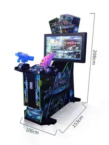Đồng Tiền Hoạt động kép bắn súng Arcade trò chơi máy - Product Image 3