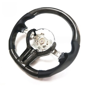 Offre Spéciale <span class=keywords><strong>BMW</strong></span> M3 M6 F80 F82 F12 F13 Volant en fibre de carbone en forme de D Poignée Alcantara - Product Image 3