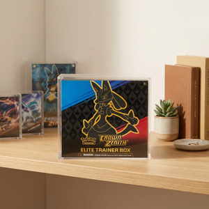Vitrine moderne anti-UV en acrylique ETB avec fermeture magnétique robuste et anti-poussière pour les boosters scellés de Pokémon TCG - Product Image 3