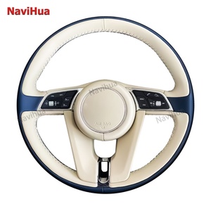 Volante de Cuero NaviHua para Automóvil, Piezas Automotrices para Actualizar el Modelo Antiguo al Nuevo para Bentley Continental GT Flying Spur 2004 2017 - Product Image 3