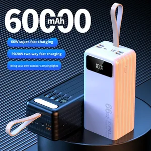 50000 100000 120000 sạc di động nhiệm vụ nặng nề biểu tượng tùy chỉnh <span class=keywords><strong>PCB</strong></span> hộp trường hợp pin điện thoại di động ngân hàng 80000 mAh cho cắm trại ngoài trời - Product Image 2