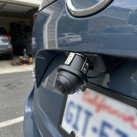 Caméra de recul HD CCD pour voiture, caméra de stationnement arrière, grand angle 120 degrés, montage externe, DC12V