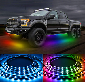 Bande Led de couleur de rêve <span class=keywords><strong>sous</strong></span> le châssis de la <span class=keywords><strong>voiture</strong></span>, flux de chasse, lampe néon <span class=keywords><strong>sous</strong></span> la télécommande, application de contrôle, Kit de lumières <span class=keywords><strong>sous</strong></span> la lueur pour <span class=keywords><strong>voiture</strong></span> - Product Image 2