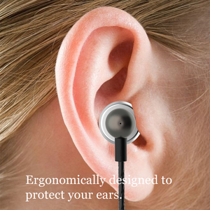 2019 Wired earphones stereo sound quality with mic look like metal - Product Image 6