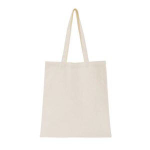 Design Wholesale Solid-color Hand-held Canvas <b>Bags</b> in Stock Blank Shopping Handbags - Product Image 5