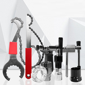 Kit d'outils de réparation de vélo Cassette Remover Wrench Chain Breaker Crank Puller Extractor Spoke Bottom Bracket Freewheel Tool - Product Image 2