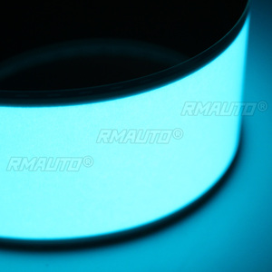 Bande lumineuse EL flexible 30x5cm 12V, panneau électroluminescent avec onduleur pour maison, voiture, fête - Product Image 5