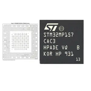 Brand new original STM32MP157CAC3 STM32MP157CAC3T MPU WITH ARM DUAL CORTEX-A7 650