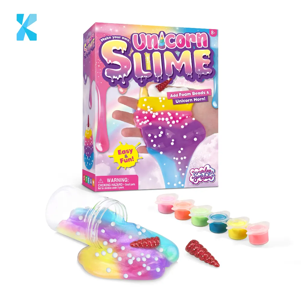 OEM Fabricante Non toxic Cloud Slime para crianças DIY slime brinquedo para meninos e meninas Slime Kits