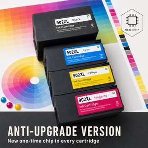 Cartouches d'encre reconditionnées OCB pour HP 902XL 903XL 904XL 905XL avec puce anti-remise à niveau à usage unique, encre à colorants pour la série HP OfficeJet - Product Image 2