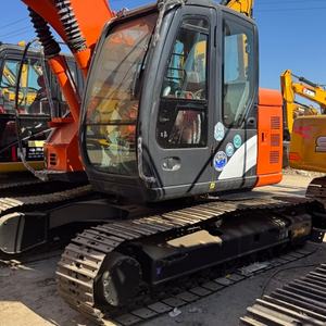 Expédition rapide en stock, mini-excavatrice Hitachi ZX135US d'occasion du Japon, 13,5 tonnes, moteur d'origine avec EPA/CE, excavatrice d'occasion - Product Image 3