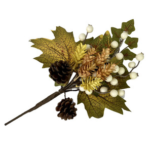Oferta Especial: Corona Colgante para Puerta de Acción de Gracias, Flores Artificiales de Otoño con Simulación de Colores - Hoja de Arce, Girasol, Guirnalda, Navidad, Pascua - Product Image 5