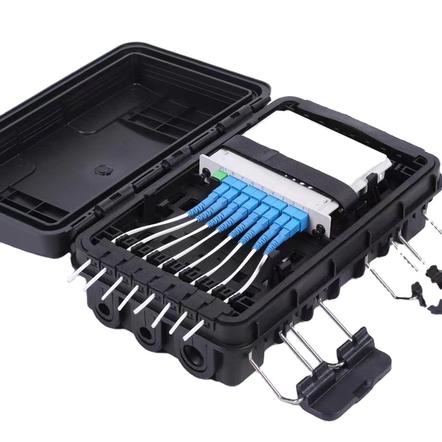 IP65 IP68 Fiber Optical 24 Core Splice Enclosure Splitter Box Caja Nap Box PLC Splitter Fiber Optic Distribution Box