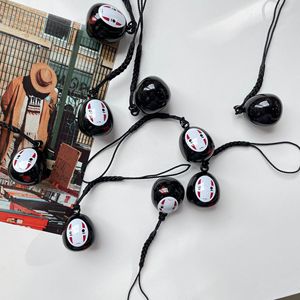 2026 Coolter Spirited Away No Face Chime Bell Llavero, Colgante de Cerámica y Adorno para Bolso, Accesorios de Cosplay - Product Image 3