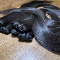 Lots de Cheveux Humains Vierges Bruts Vietnamiens de Haute Qualité, Cheveux Remy Vierges Lisses Grade 14A, Cheveux Humains Vierges Brésiliens