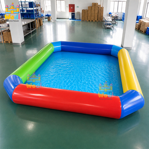 Barres de <span class=keywords><strong>piscine</strong></span> gonflables commerciales à louer, en matériau anti-toxique pour parcs aquatiques - Product Image 2