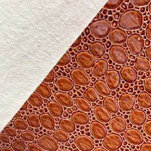 PVC Leather Roll Embossed Glossy Artificial Leather For Bags Handbags