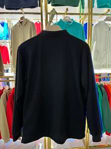 100% コットン長袖メンズポロシャツカスタムロゴ印刷刺繍無地ワーク長袖ポロシャツメンズ - Product Image 5