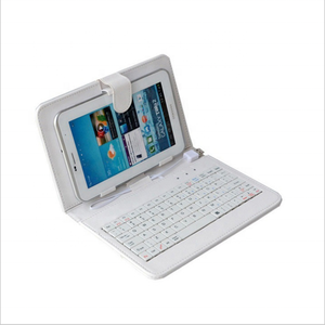 Agujeros de cámara personalizados para tableta, funda universal de 7 pulgadas con teclado y cable, tipo c o puerto micro usb, para huawei, Samsung pad - Product Image 6