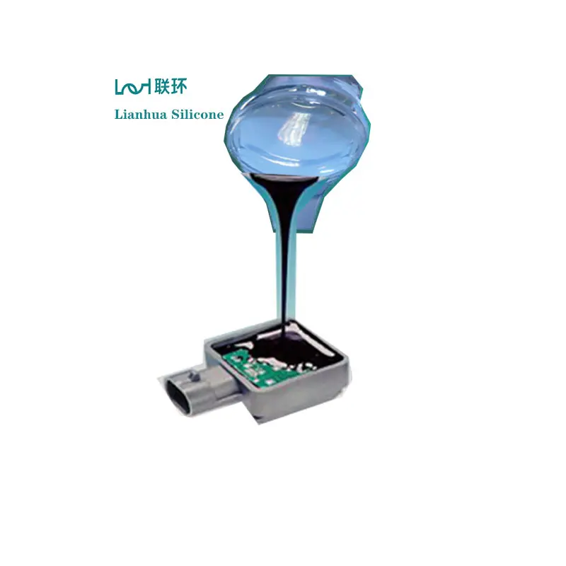 45ショアA硬度のLed /LCD/PCB用液体ポッティングシリコンゴム