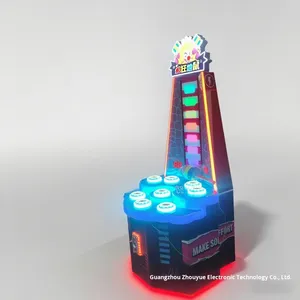 Two-Person Children's Whack-A-Mole Game Coin-Operated <b>Arcade</b> Indoor Mall Game Machine Wooden <b>Box</b> for Ages 3+ - Product Image 3